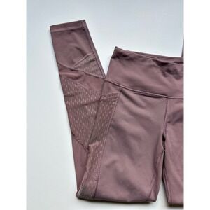 Victoria’s Secret sport leggings with lace accents pink size small